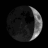 Waning Crescent, Moon at 4 days in cycle