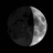 Waning Crescent, Moon at 6 days in cycle